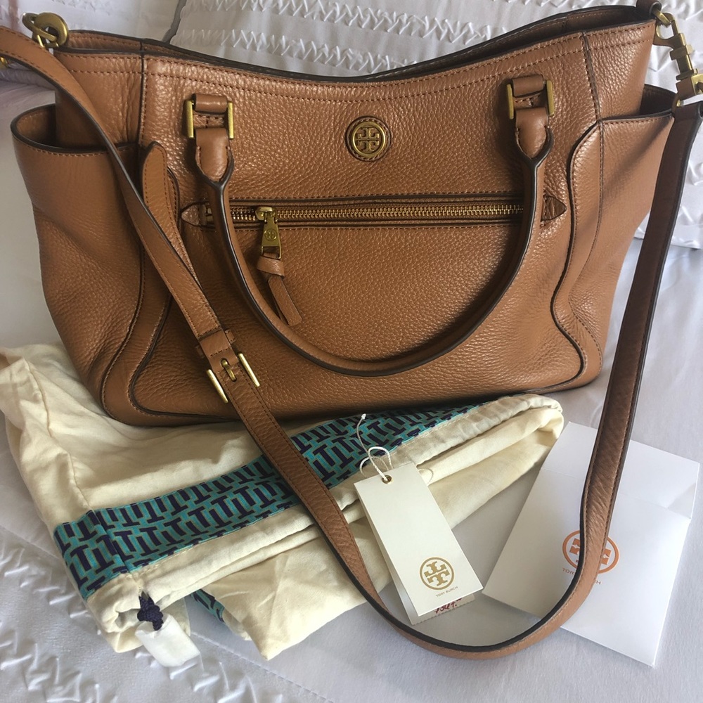 Tory Burch Frances Satchel never used.